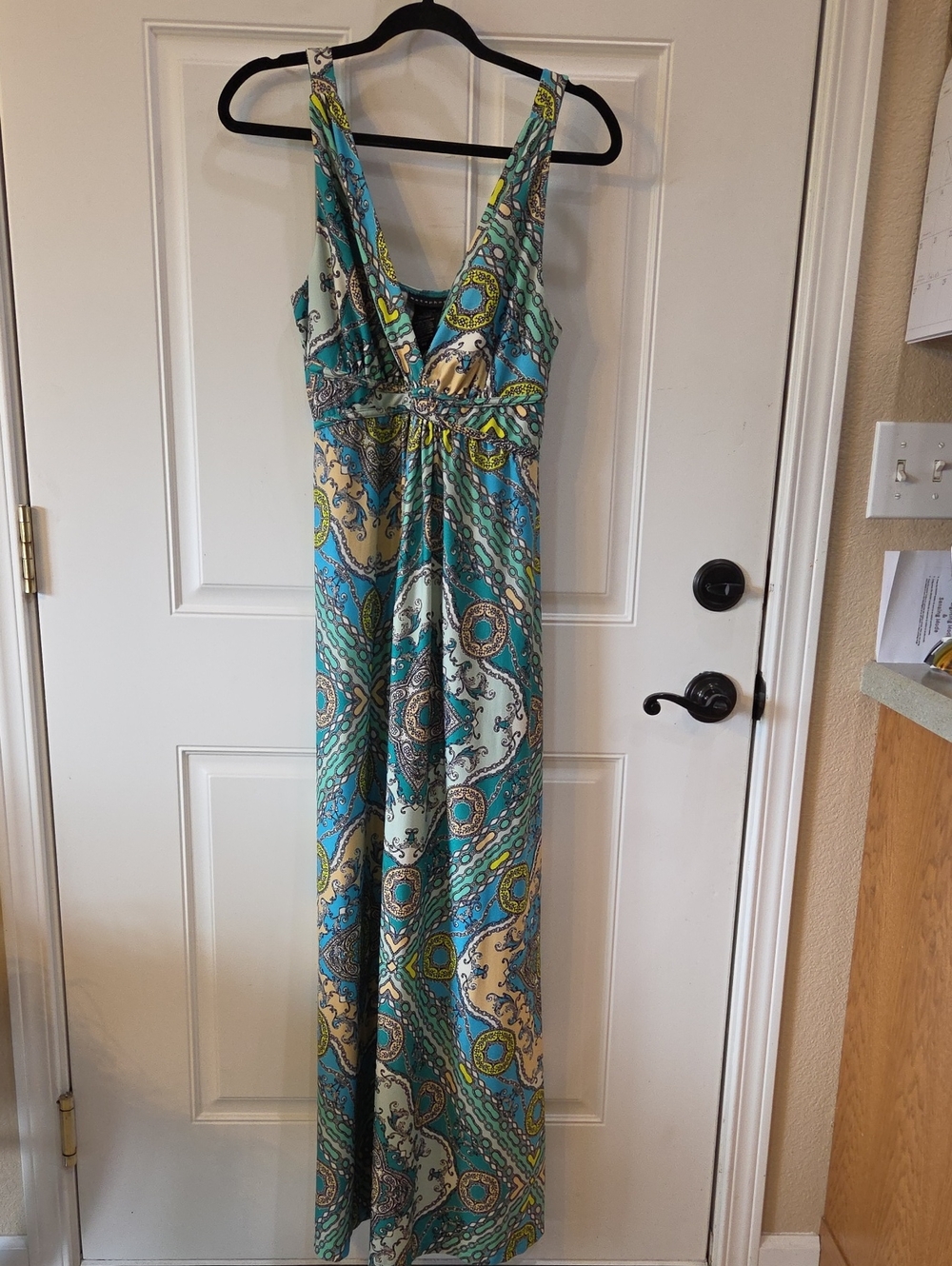 Metaphor Fit And Flare Maxi Dress